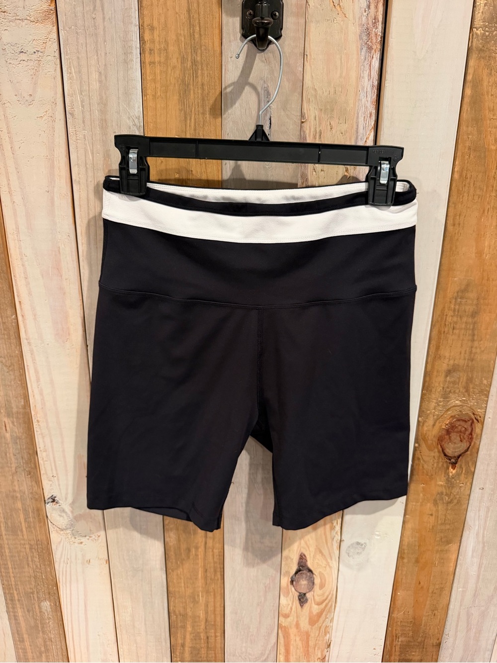 ZYIA Black Bike Shorts. Size Medium